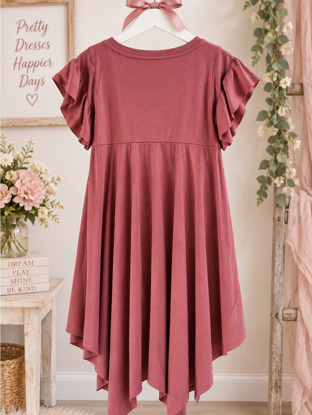 New with tags Joyfolie / Mia Joy Milana Dress, girls size 7, - Picture 4 of 4